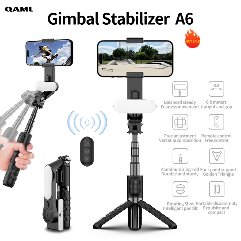 Auto Tracking Tripod - QAML A6 2025 1-axis handheld gimbal