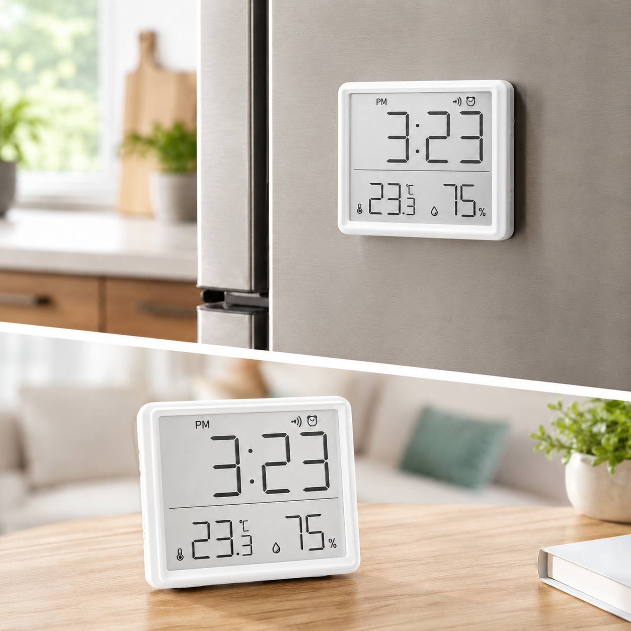 Electronics For Home - Multifunction Thermometer Hygrometer Automatic Electronic Temperature