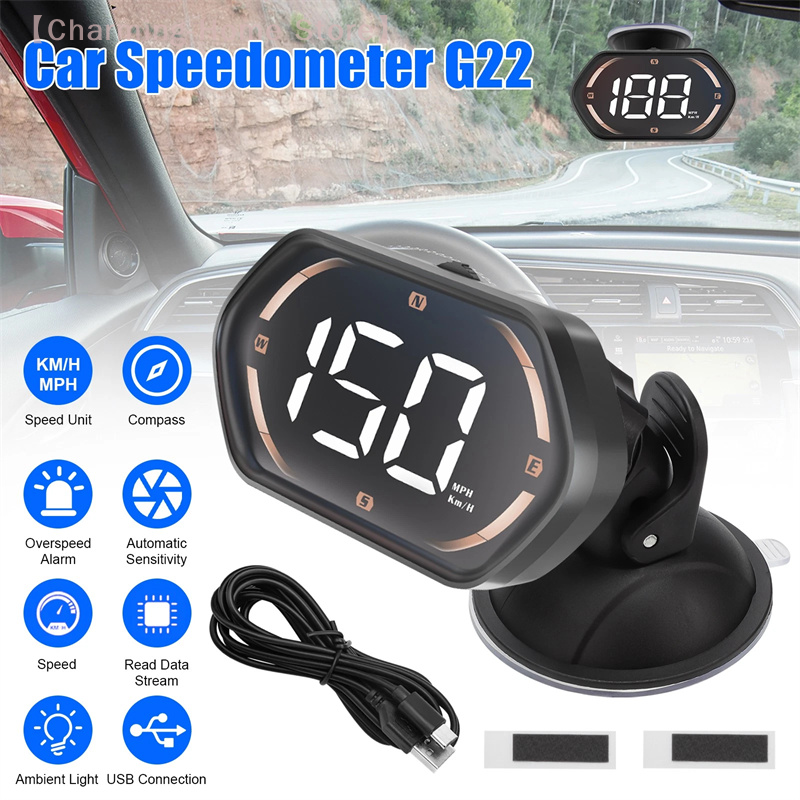 Electronics Gadgets For Car - G22 GPS Speed Display HUD Car