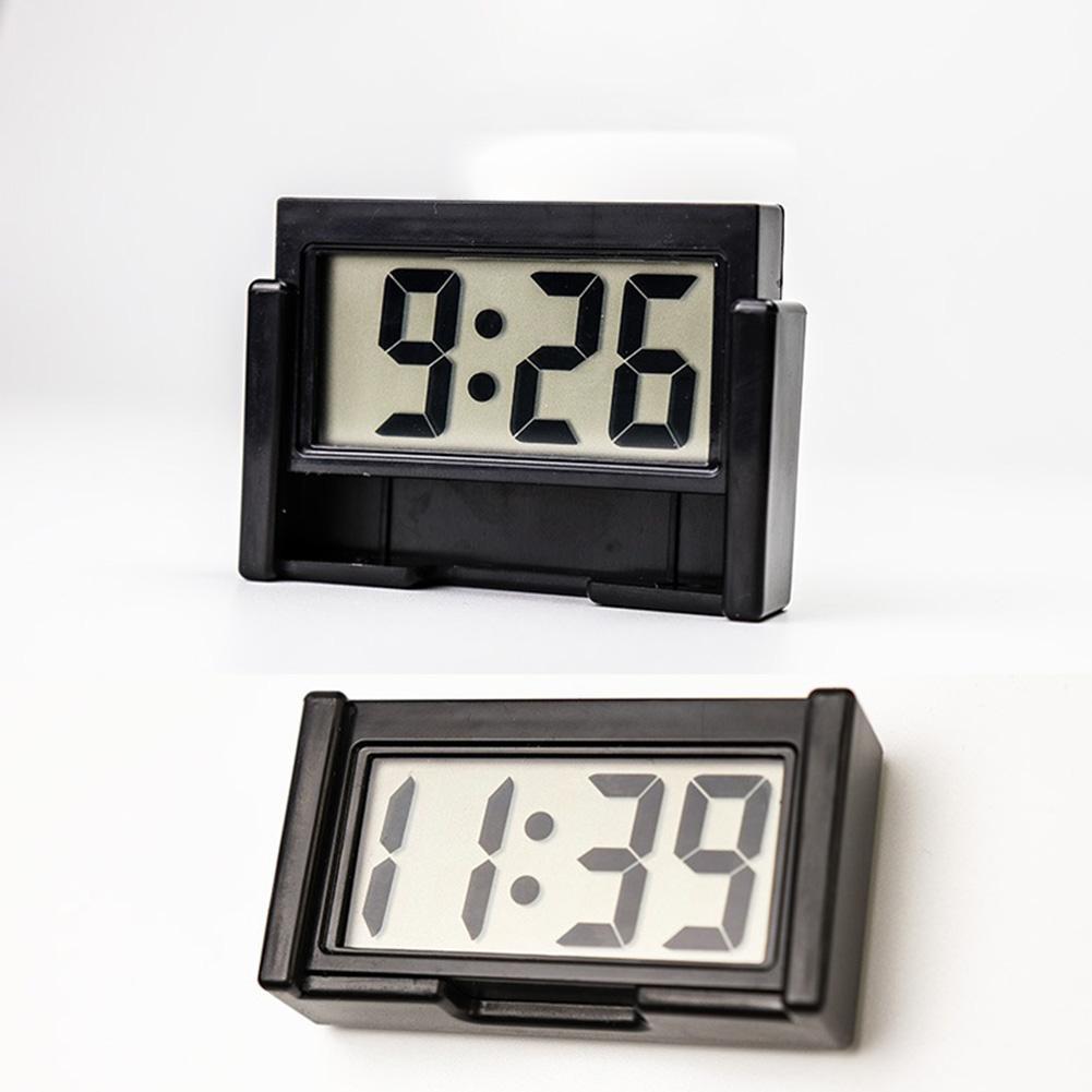 Electronics Gadgets For Car - Car Dashboard Clock Mini Portable Electronic