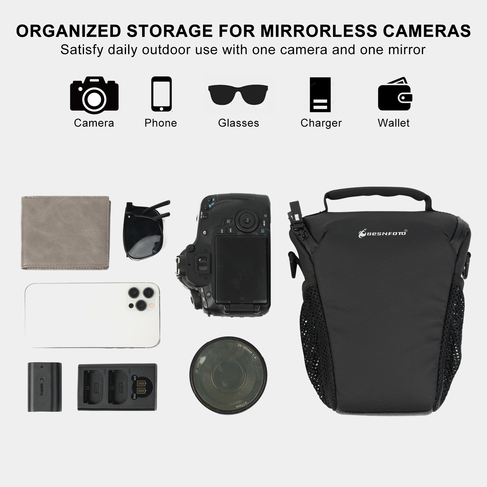 Compact Mirrorless Camera Bag  – обзор и цена Compact Camera Mirrorless