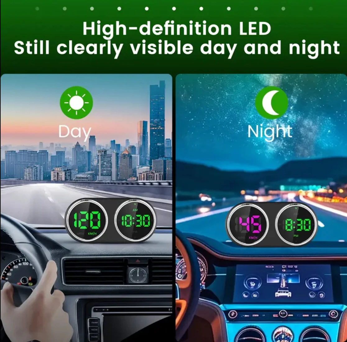 Car Motorcycle Electronic Cloc – обзор и цена Electronics Gadgets For Car
