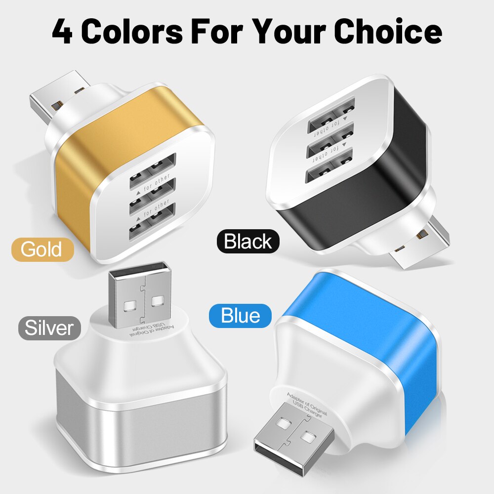 3 Port USB Slots Adaptor USB 3 – обзор и цена Electronics Gadgets For Car