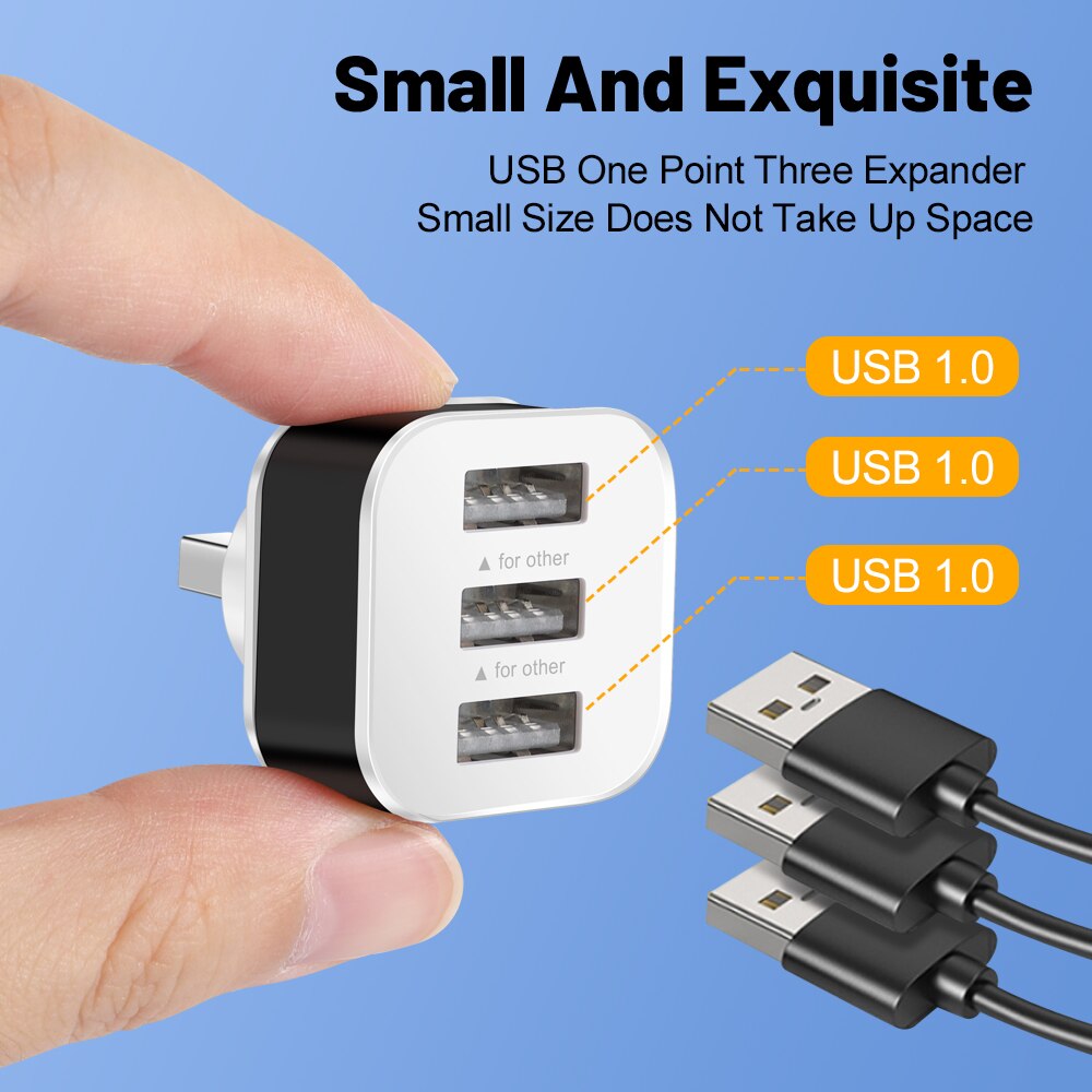 3 Port USB Slots Adaptor USB 3 – обзор и цена Electronics Gadgets For Car