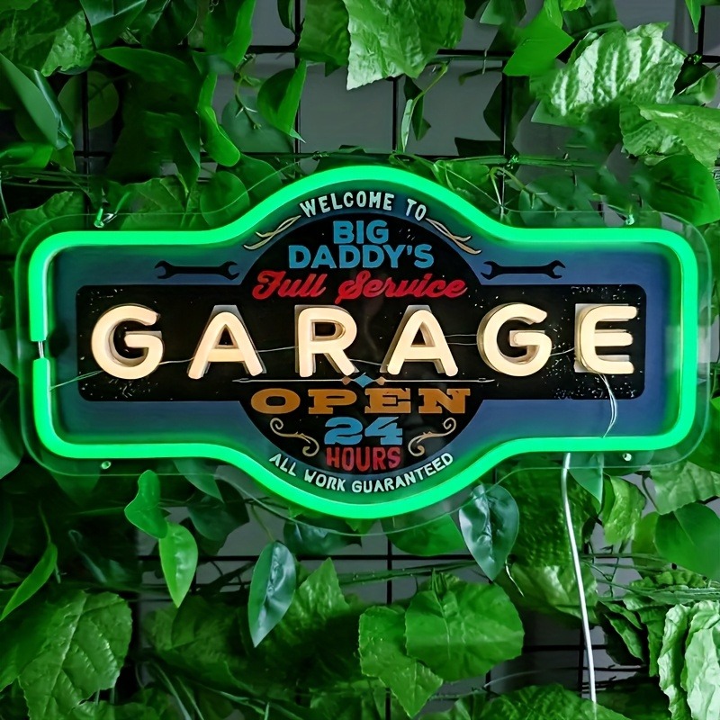 Retro Garage LED Neon Sign UV  – обзор и цена Retro Game Controller Usb
