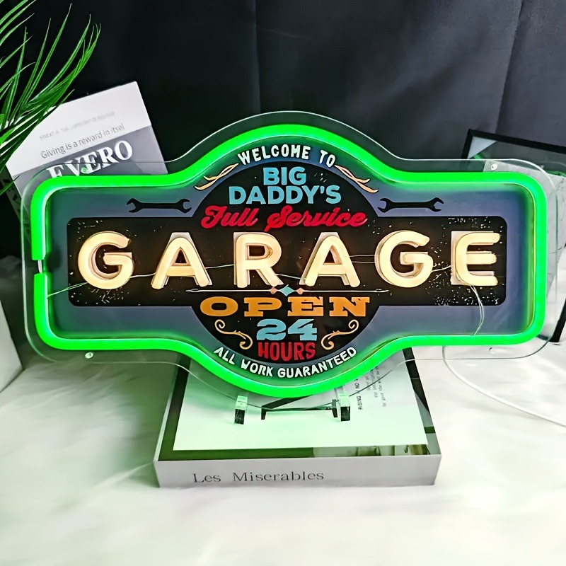Retro Garage LED Neon Sign UV  – обзор и цена Retro Game Controller Usb