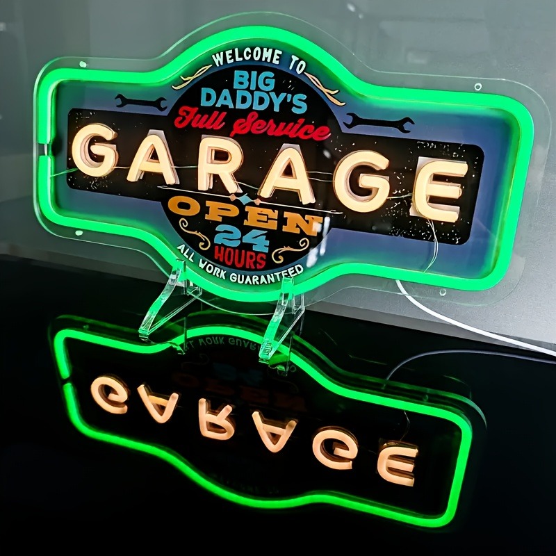 Retro Garage LED Neon Sign UV  – обзор и цена Retro Game Controller Usb