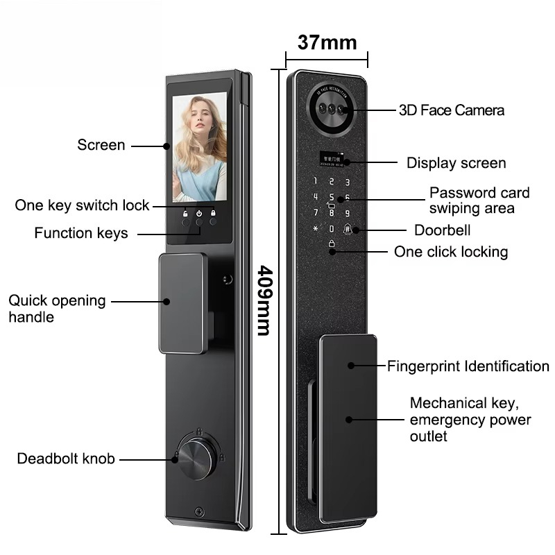 Tuya WiFi Smart Door Lock, Hom – обзор и цена Electronics For Home