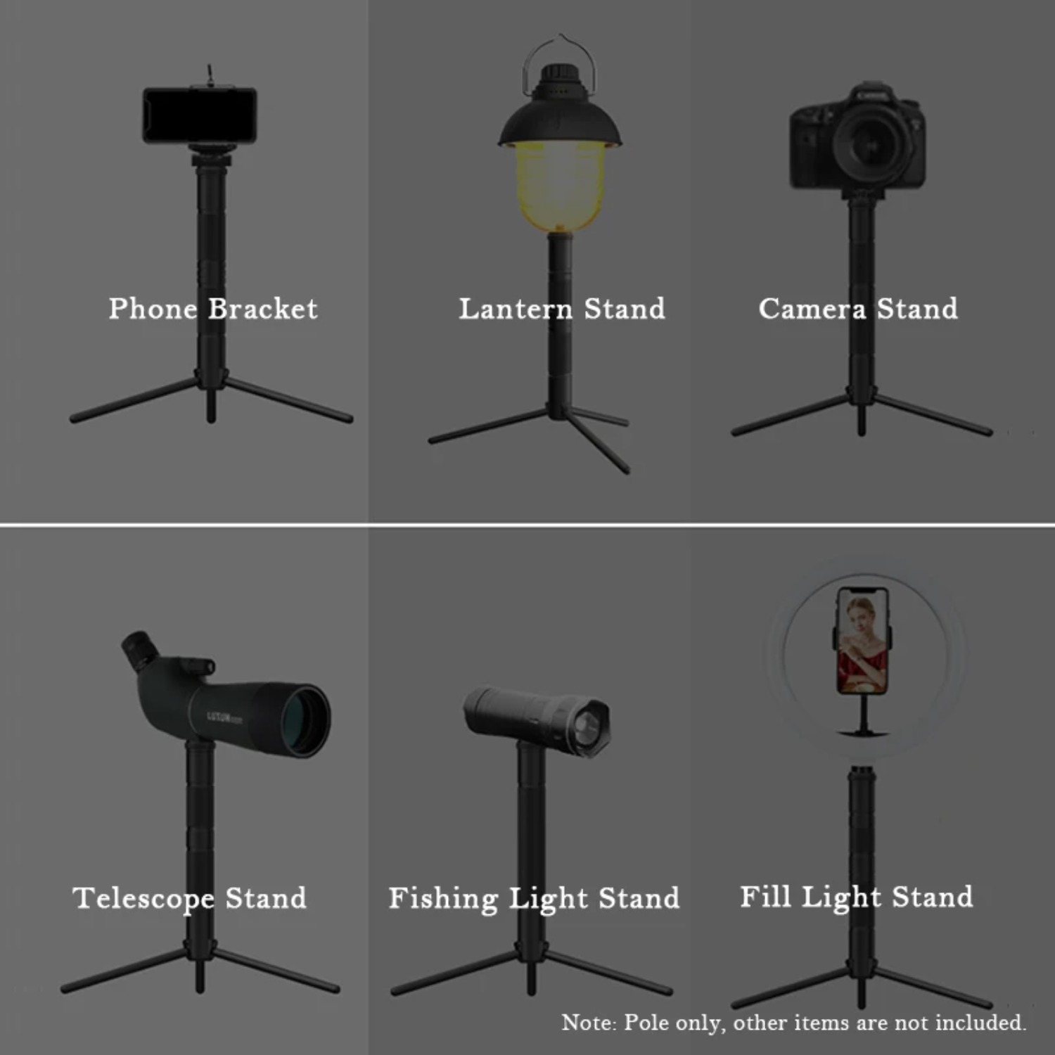 New Aluminum Lantern Stand Cam – обзор и цена Auto Tracking Tripod