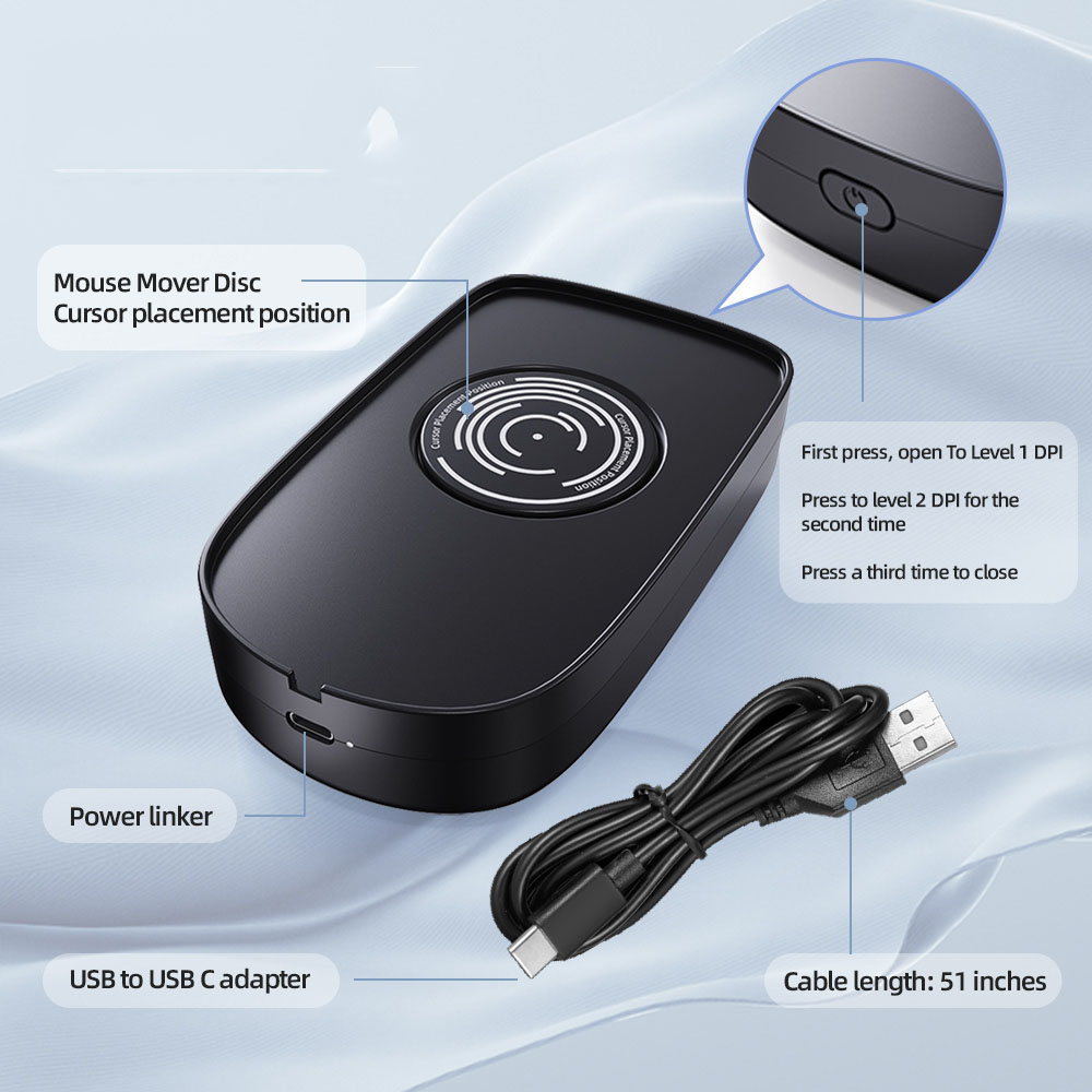 USB Mouse Jiggler with Button  – обзор и цена Auto Mouse Mover