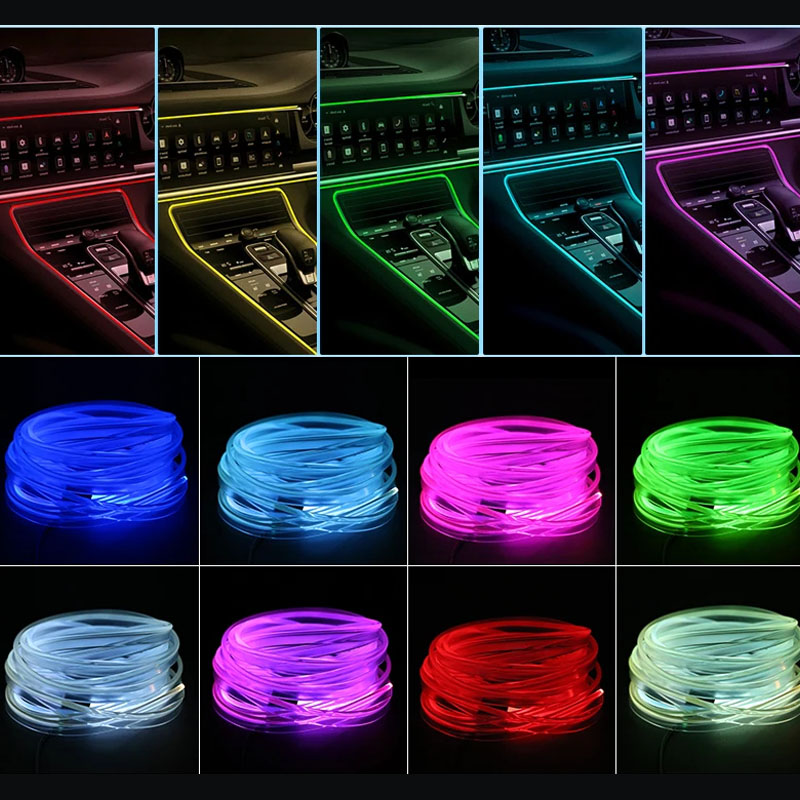 Car RGB Ambient LED Light Stri – обзор и цена Electronics Gadgets For Car