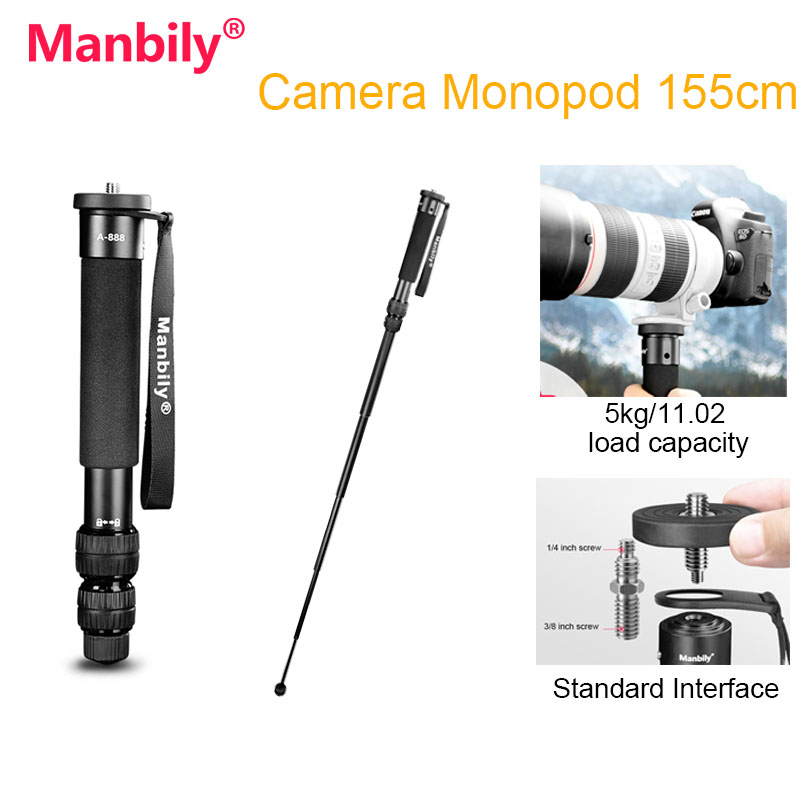 Manbily A-888 Aluminum Monopod – обзор и цена Compact Camera Mirrorless
