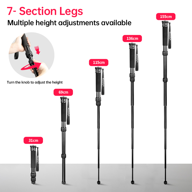 Manbily A-888 Aluminum Monopod – обзор и цена Compact Camera Mirrorless