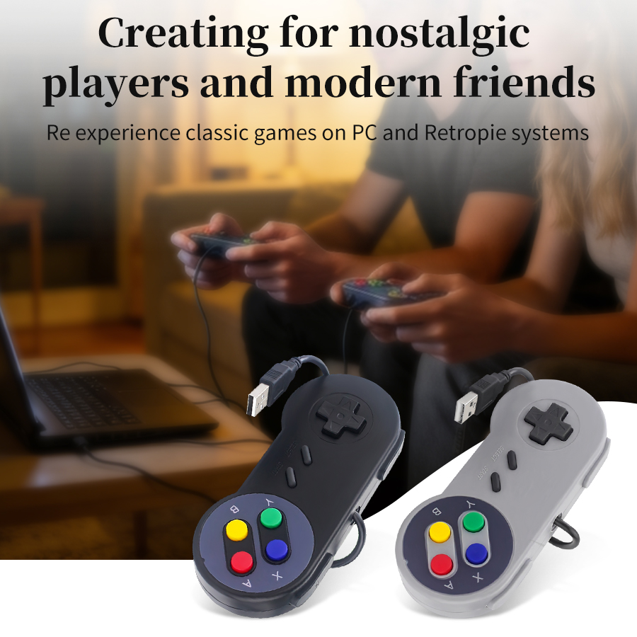 USB Gamepad Gaming Joystick Re – обзор и цена Retro Game Controller Usb