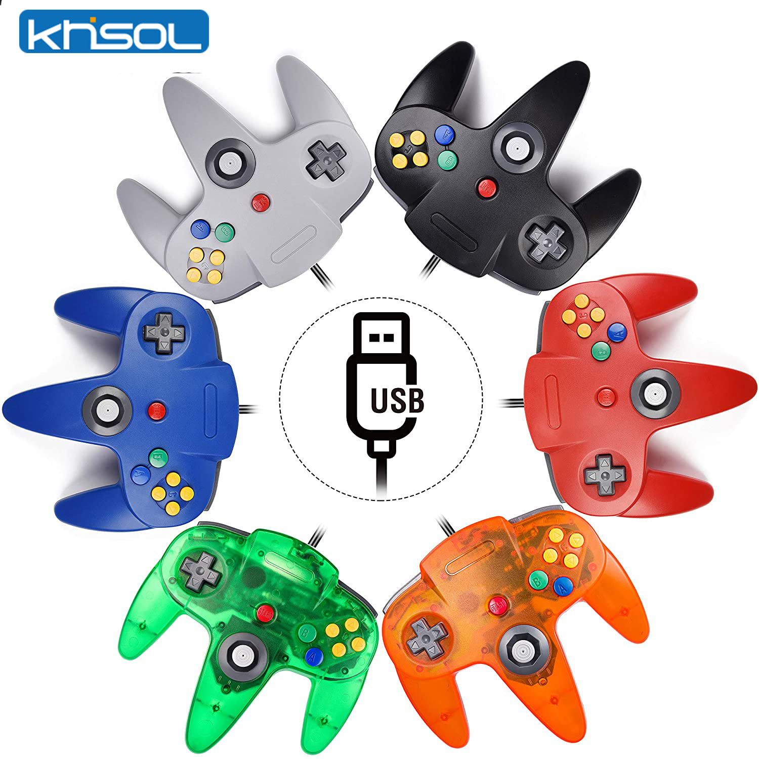 N64 Controller Classic USB Wir – обзор и цена Retro Game Controller Usb