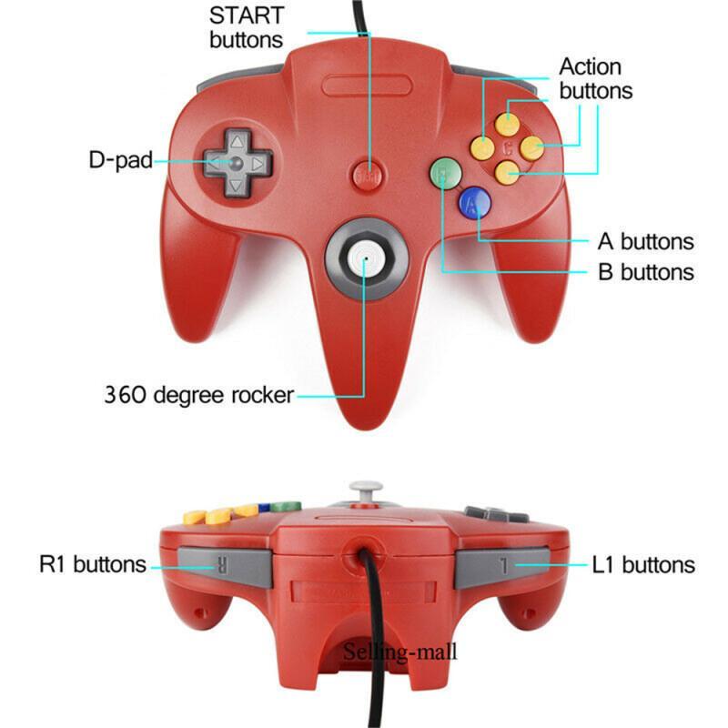 N64 Controller Classic USB Wir – обзор и цена Retro Game Controller Usb
