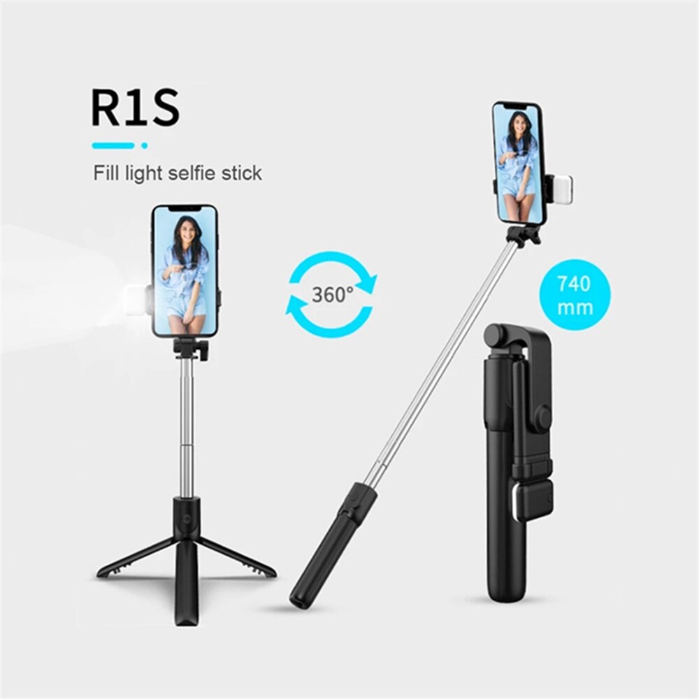 Bluetooth Selfie Stick Retract – обзор и цена Auto Tracking Tripod