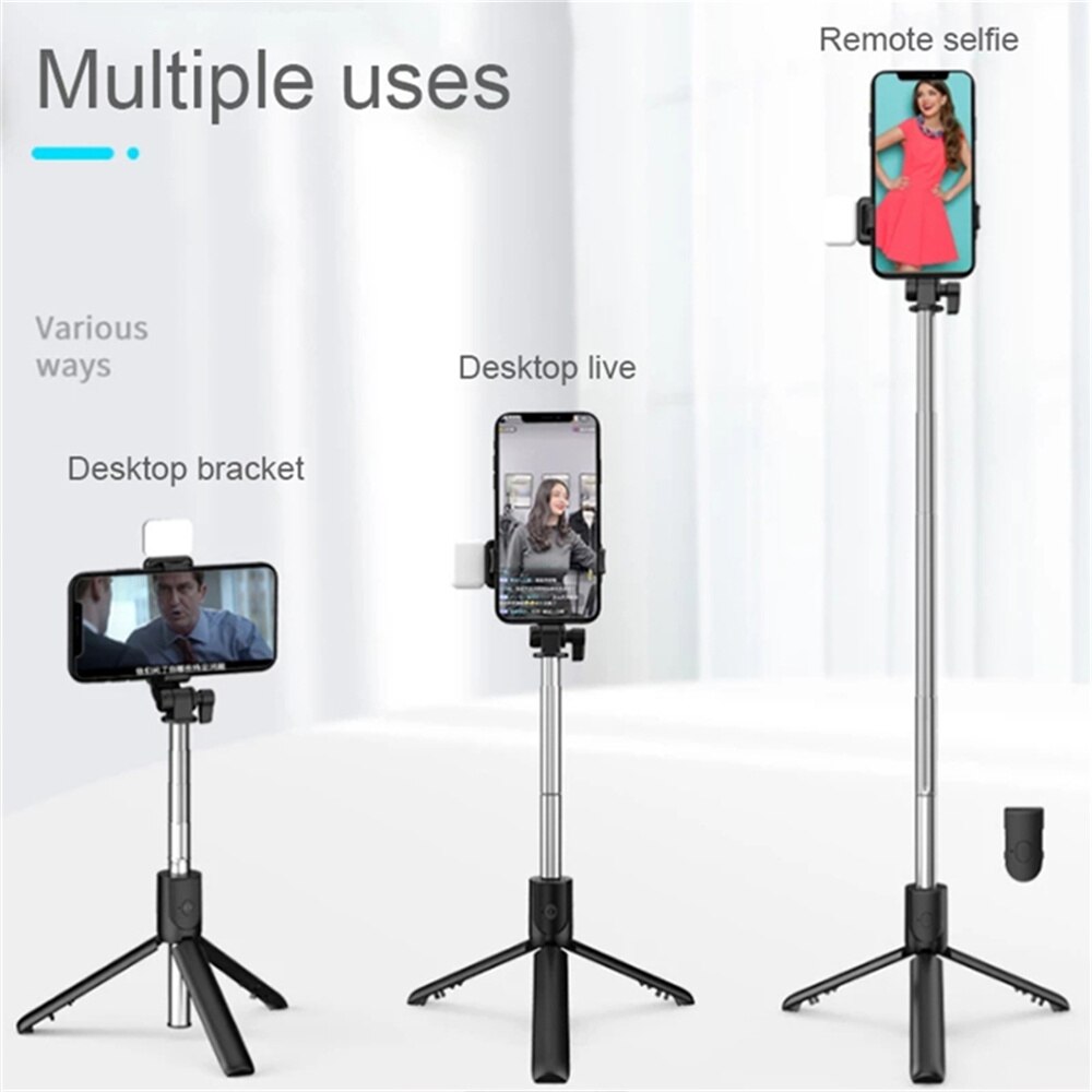 Bluetooth Selfie Stick Retract – обзор и цена Auto Tracking Tripod