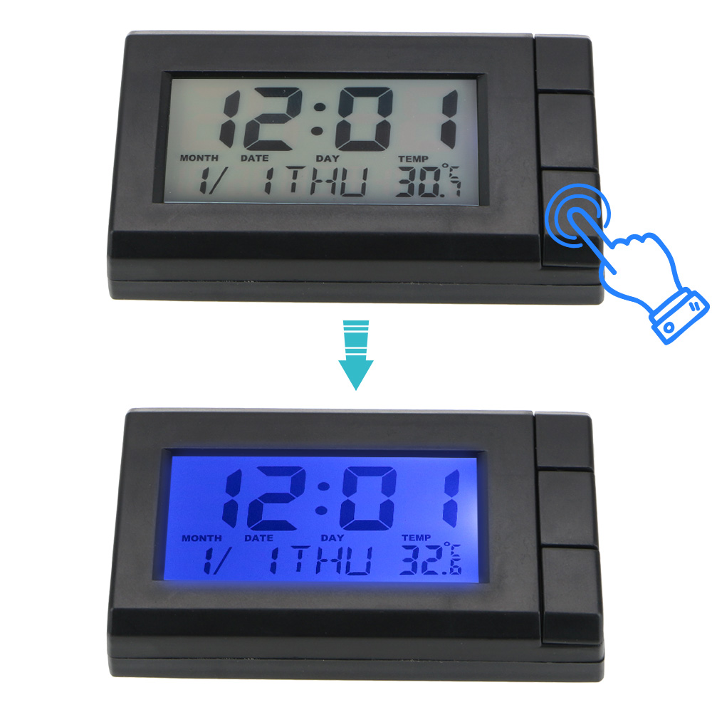 Car LCD Digital Display Clock  – обзор и цена Electronics Gadgets For Car