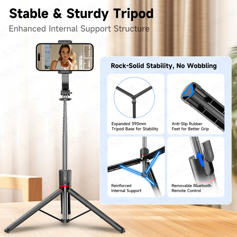 AXNEN F15 Extendable Selfie St – обзор и цена Auto Tracking Tripod